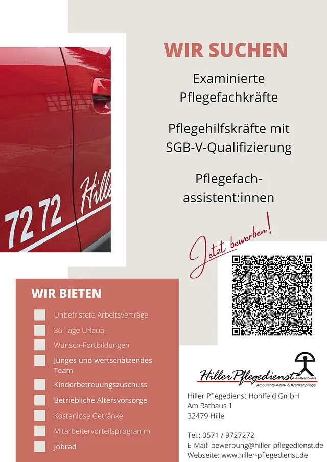 Stellenanzeige